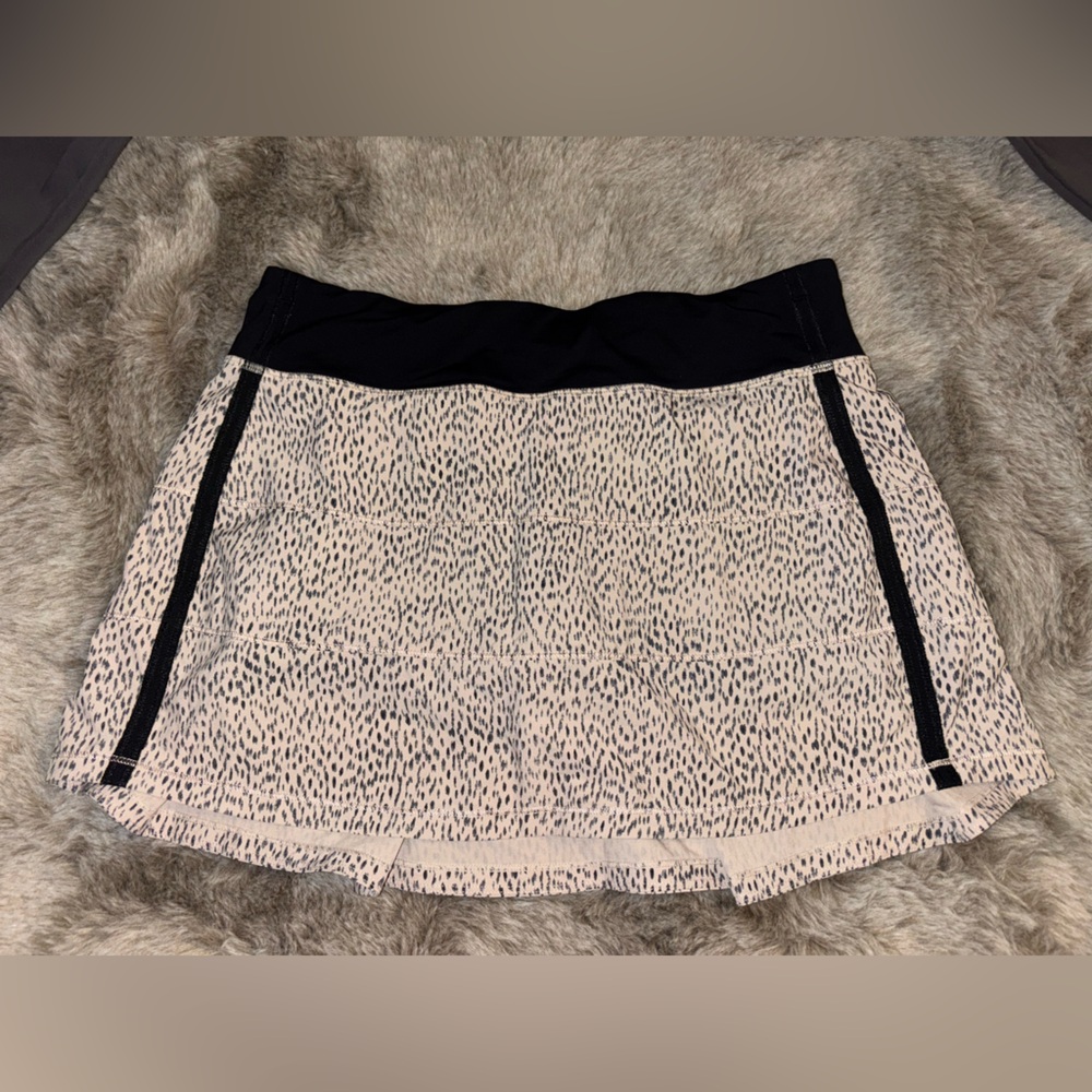 Leopard Print Lululemon skirt